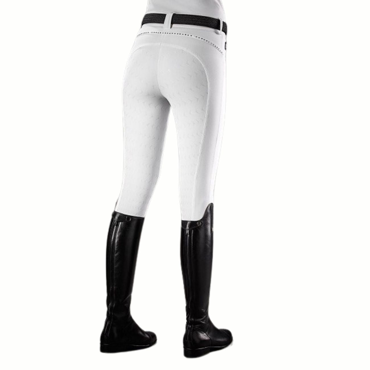 EQUILINE Pantalone Donna Full Grip Cecile PM-EQ-N08722 001WHITE 