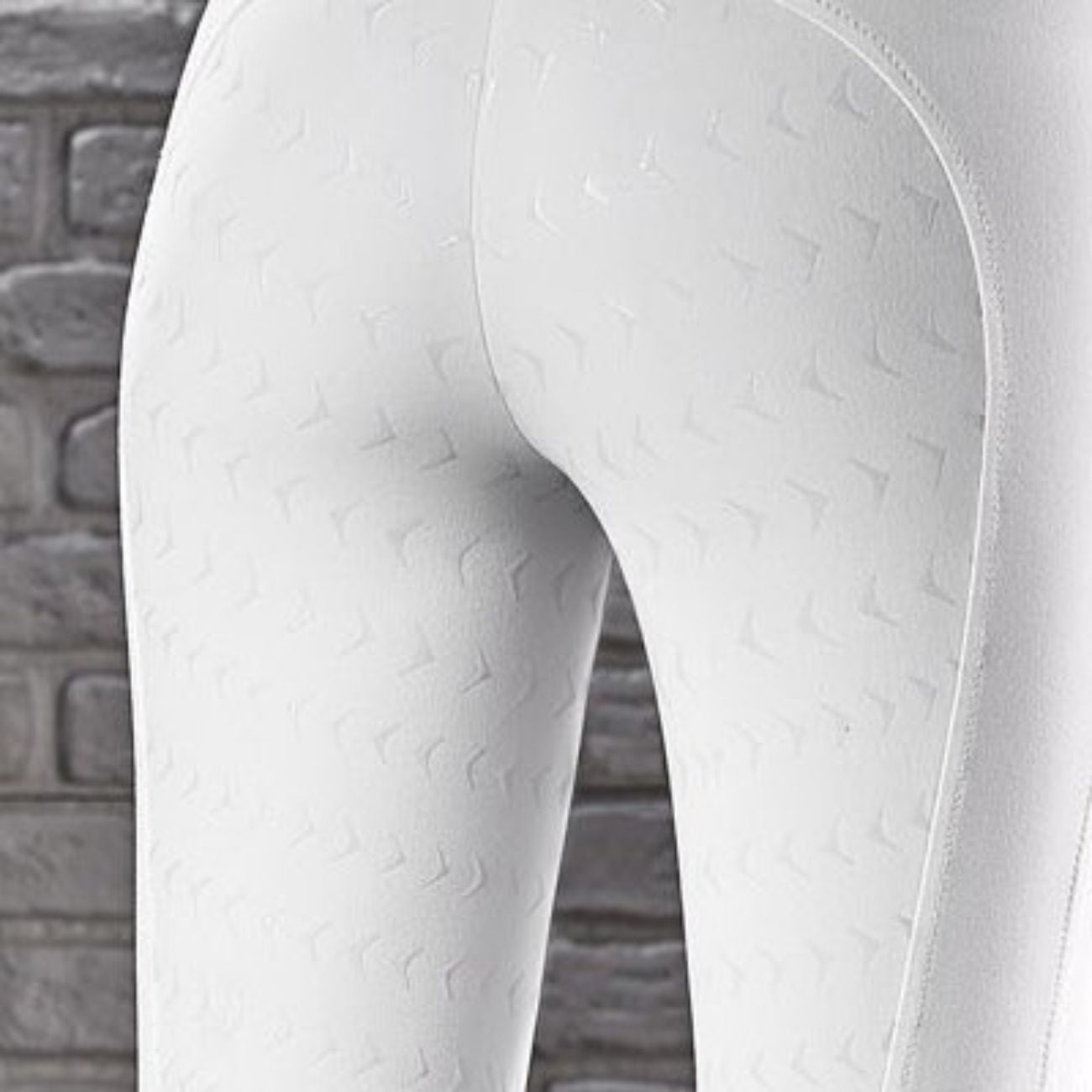 EQUILINE Pantalone Donna Full Grip Cecile PM-EQ-N08722 001WHITE 