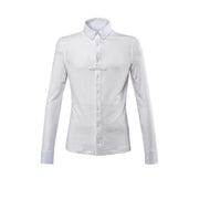 EQUILINE Camicia Da Concorso Uomo Manica Lunga PM-EQ-P07419 001WHITE 