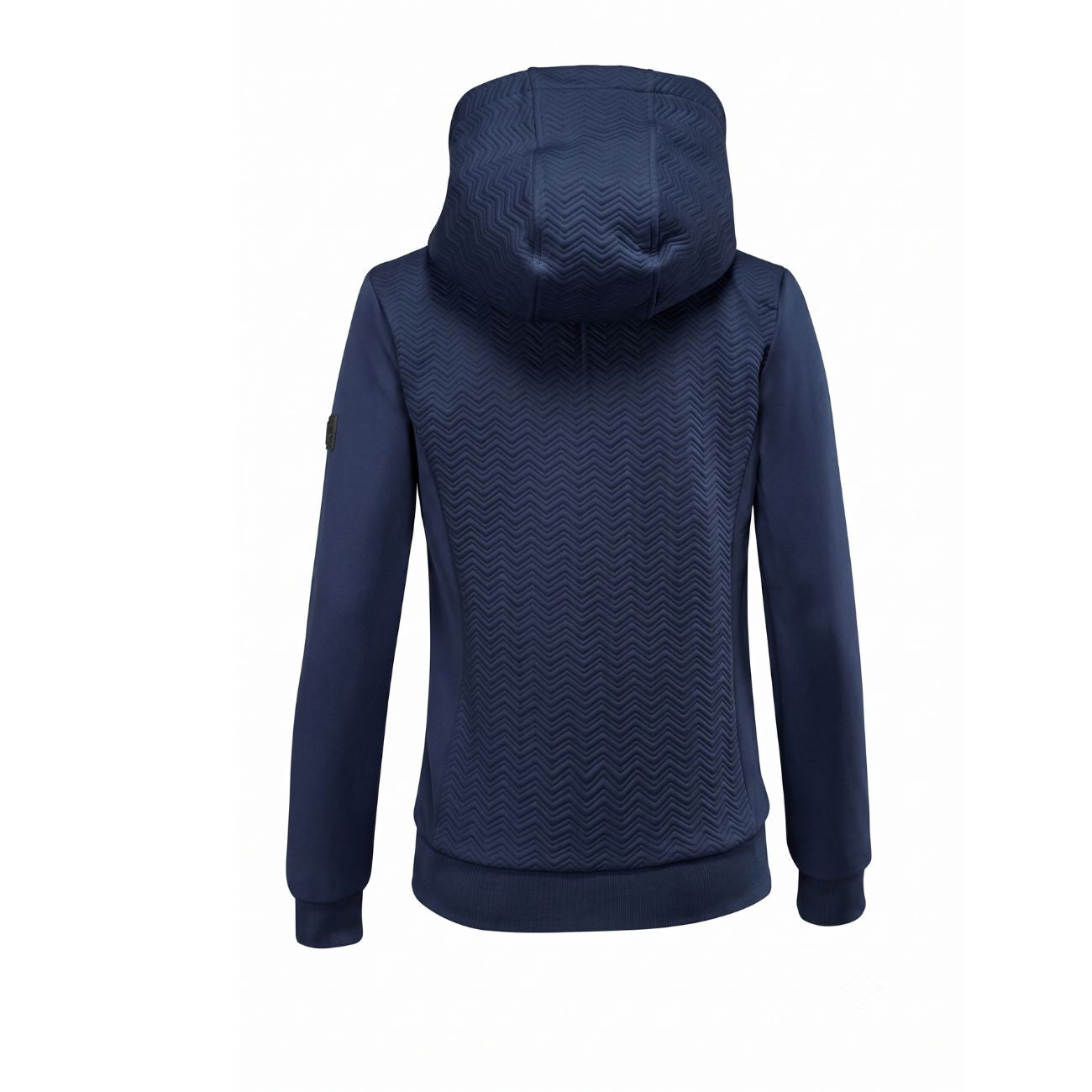 EQUILINE Felpa Donna Full Zip Con Cappuccio Blu PM-EQ-R09727 002NAVY 