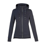 EQUILINE Felpa Donna Full Zip Con Cappuccio Blu PM-EQ-R09730 002NAVY 