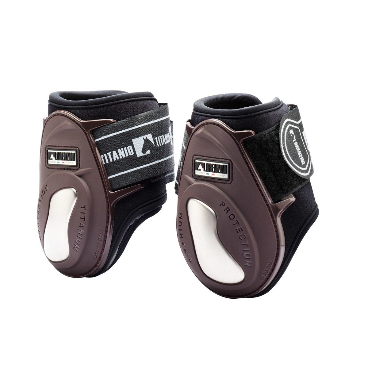 LORENZINI Paranocche Con Chiusura In Velcro Marrone PM-EQ-L61MPNV00 012MARRONE 