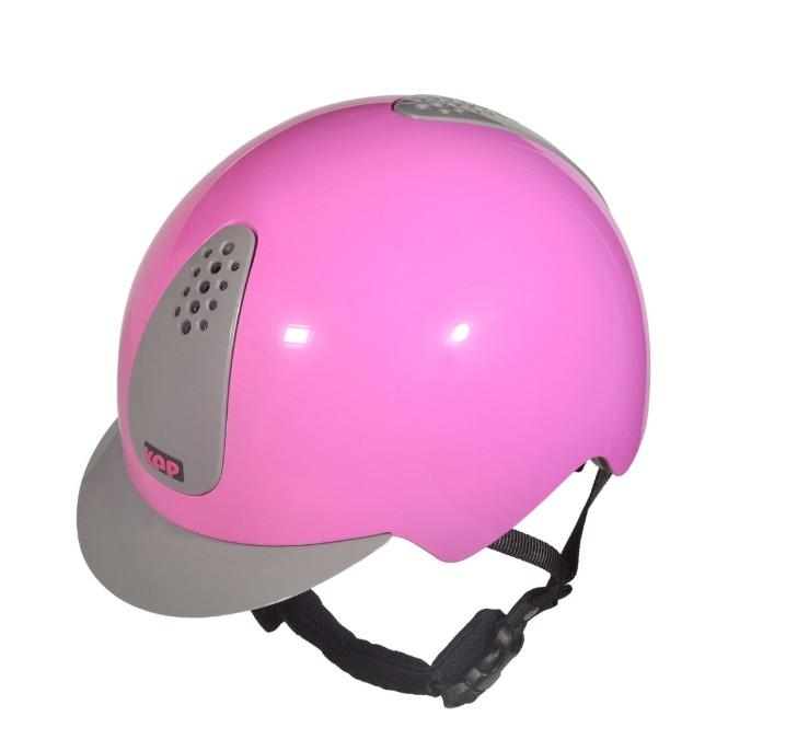 KEP ITALIA Cromo 2.0 Pink/Grey NAN Riding Helmet