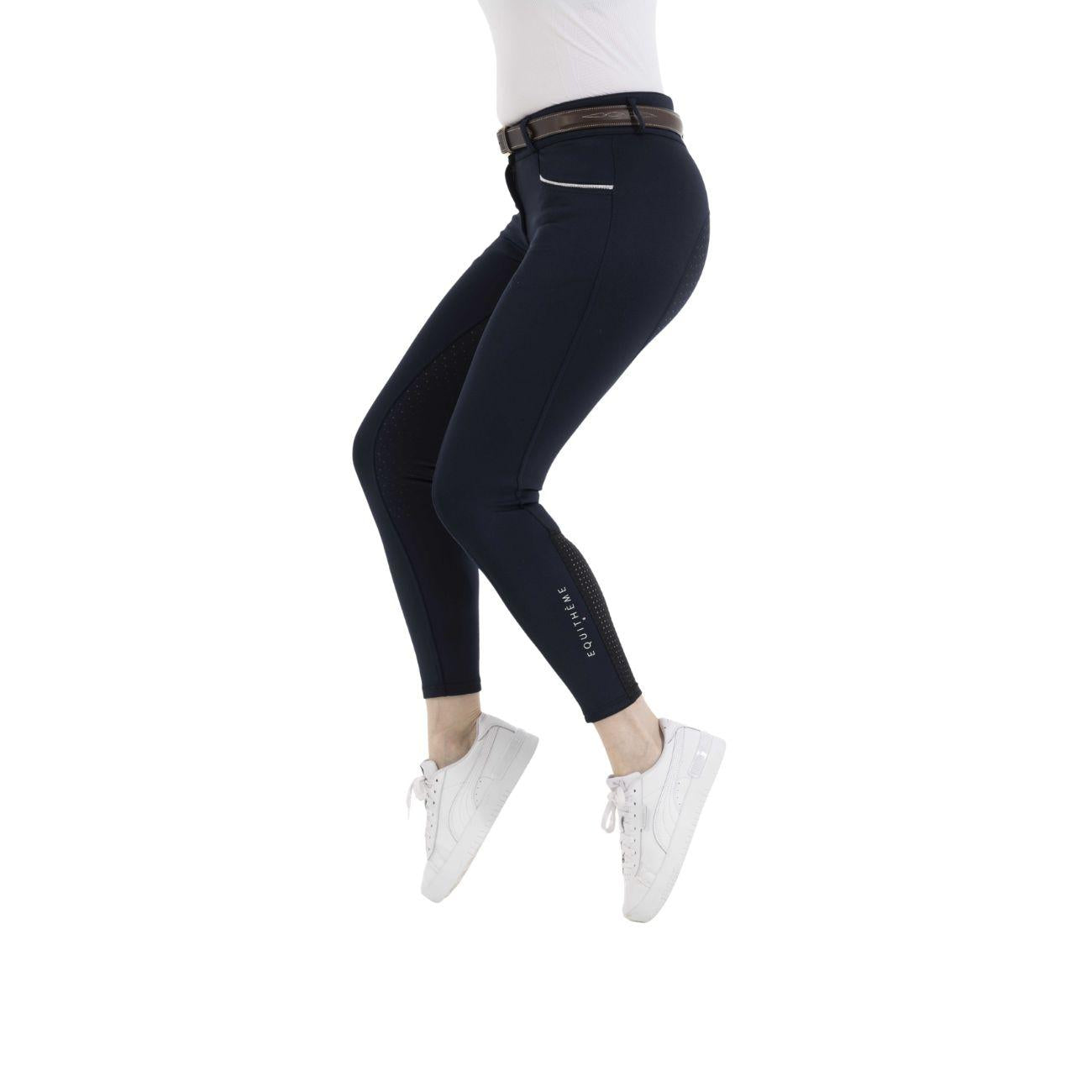 Pantaloni Da Donna Claudine Equitheme Blu 979788 NAVY EQUITHEME 