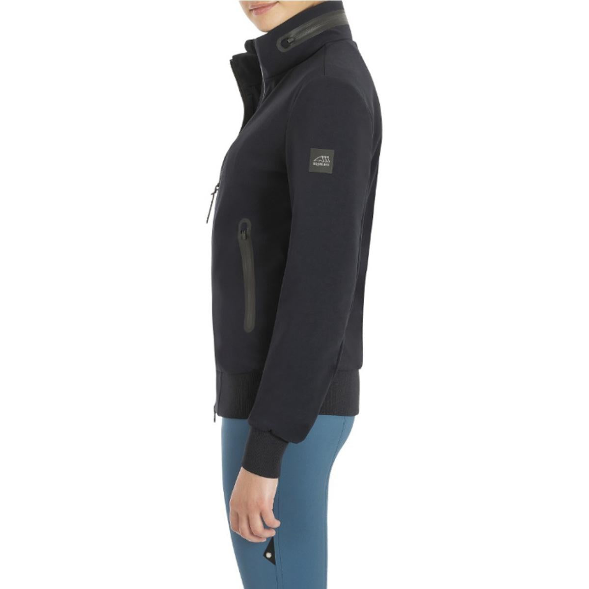 SOFTSHELL DONNA FULLZIP CON CAPPICCIO MOD.CASSIEC 09EQ-Q10699 002BLU EQUILINE 