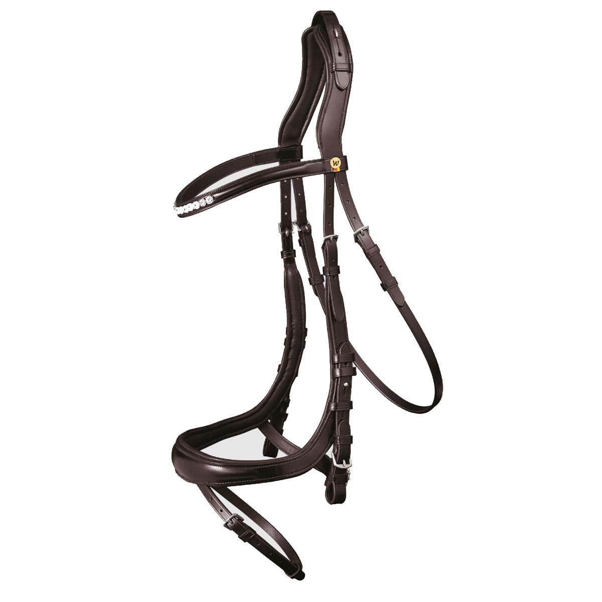 Waldhausen TESTIERA IN CUOIO S-LINE SENSATION Marrone TESTIERE 09WL980713 BROWN WALDHAUSEN 