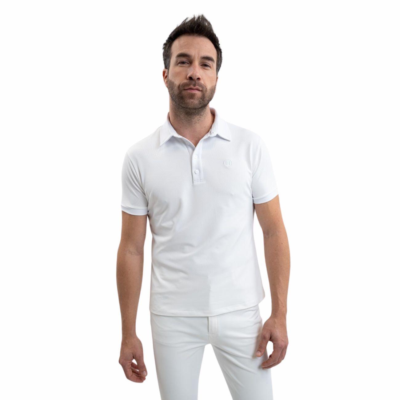Polo Da Concorso Da Uomo Preston Harcour 300044007 BIANCO HARCOUR 