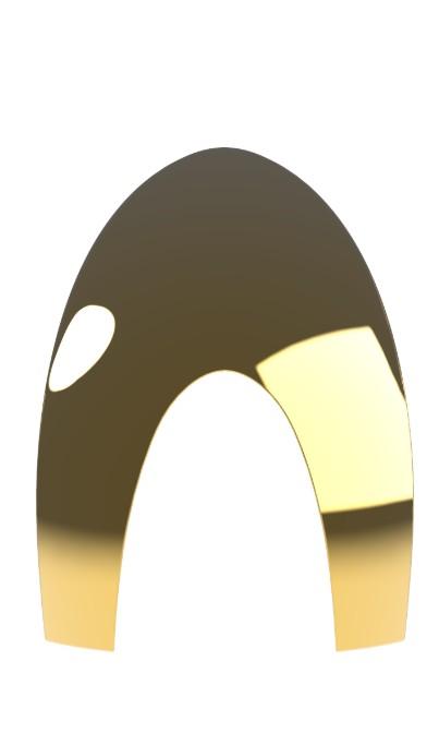 Inserto Frontale Kep Italia Cromo 2.0 Oro BOX.INS.F.C ORO KEP ITALIA 