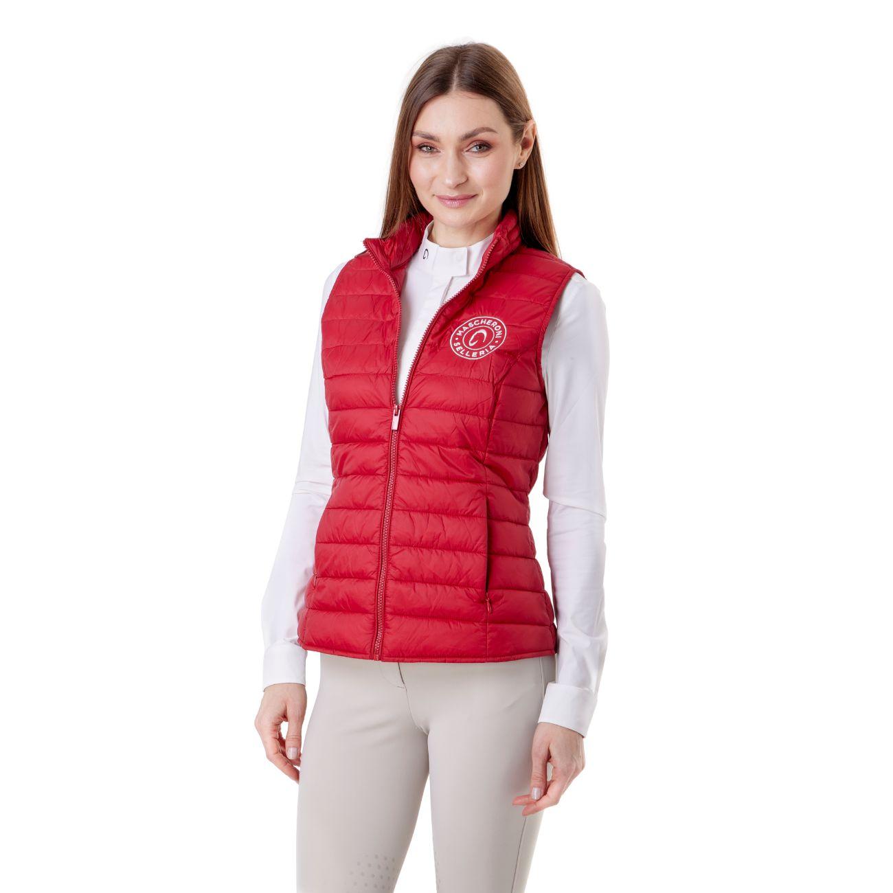 Gilet Imbottito Da Donna Mascheroni Rosso 02 ROSSO MASCHERONI SELLERIA 
