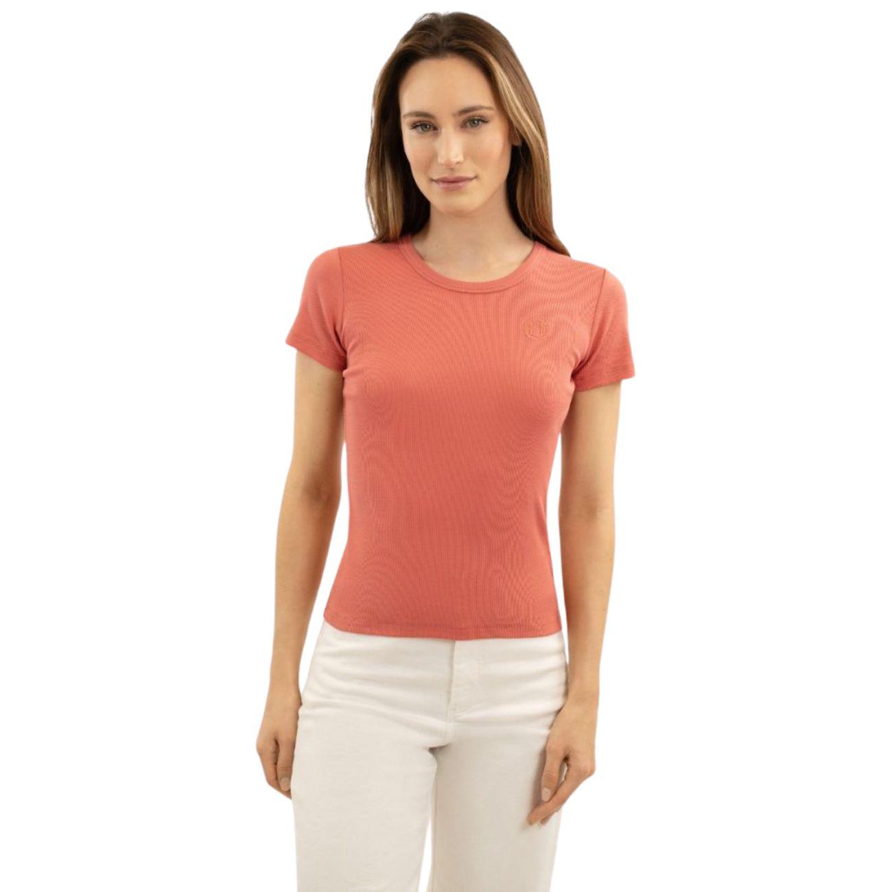 T-shirt Da Donna Tarlala Harcour Arancione 3000450036380 PAMPLEMOUS HARCOUR 