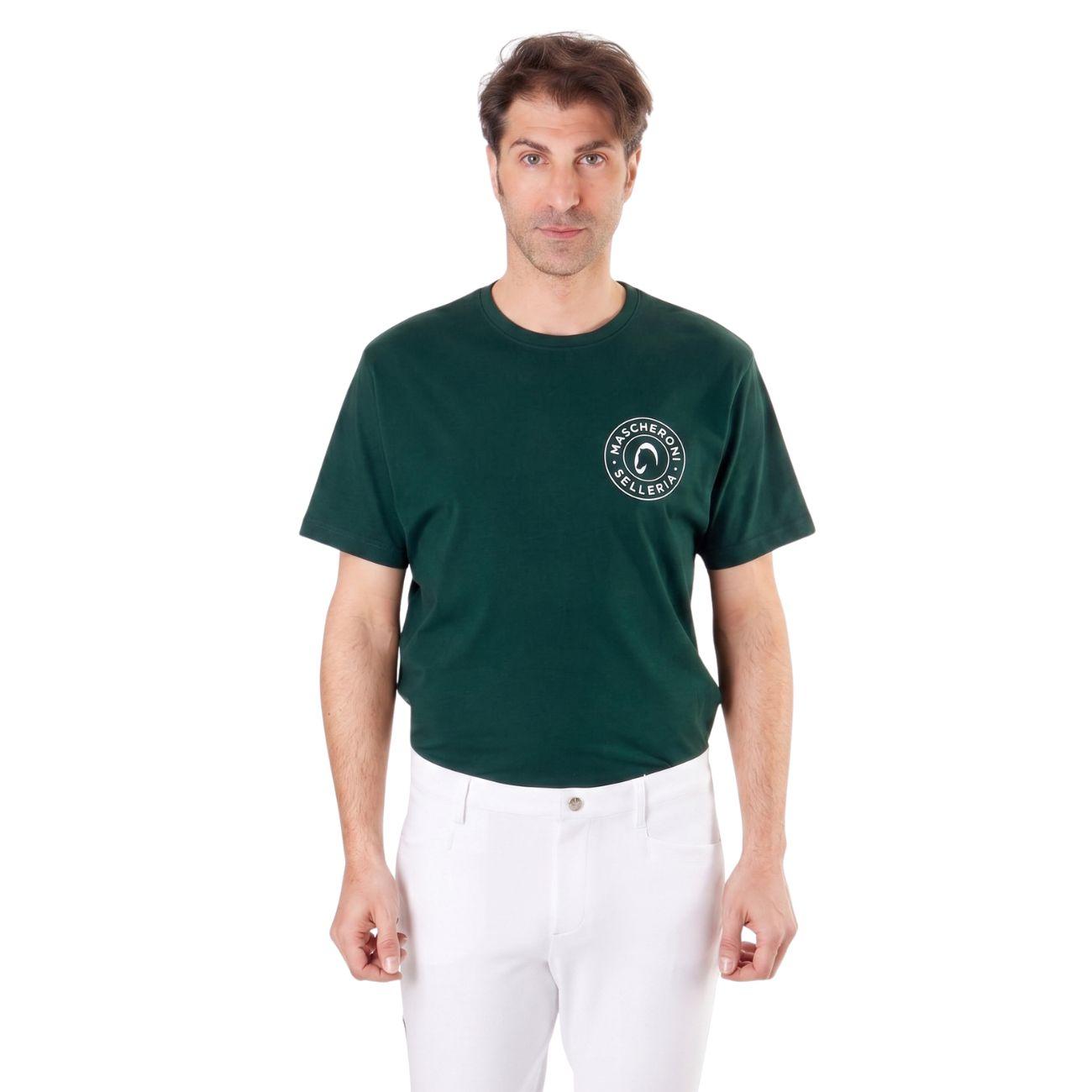 MASCHERONI SELLERIA T- Shirt Unisex Con Logo 26MA-T-SHIRTVERDE VERDE 