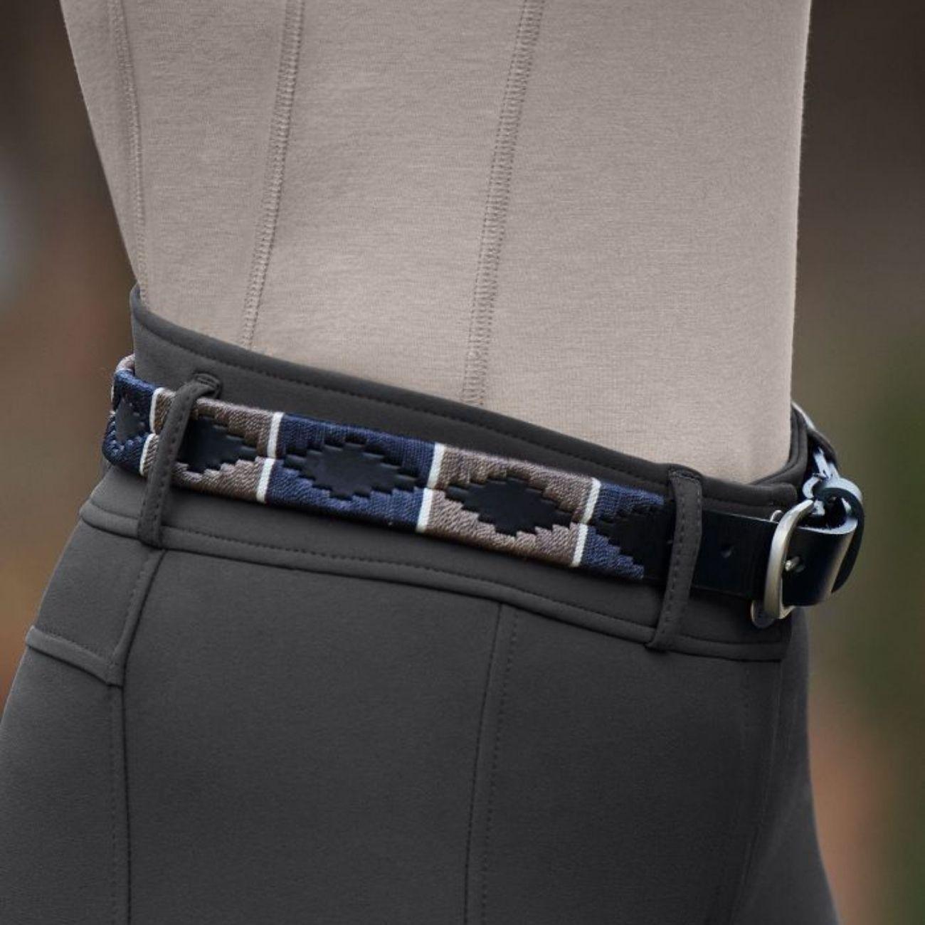 Cintura In Cuoio Modello Gemma Elt Asfalto 32380 15BLACK/ASPHALT ELT 