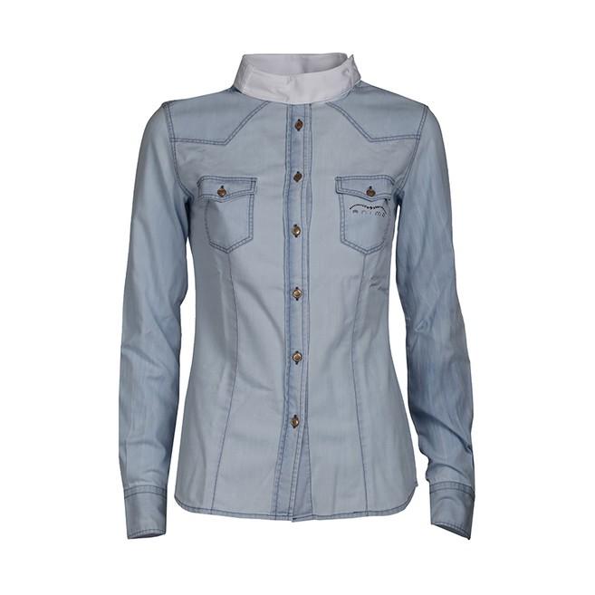 ANIMO Denim Chiaro Camicie Da Concorso 09P-AMPIU 546DENIMCHIARO ANIMO