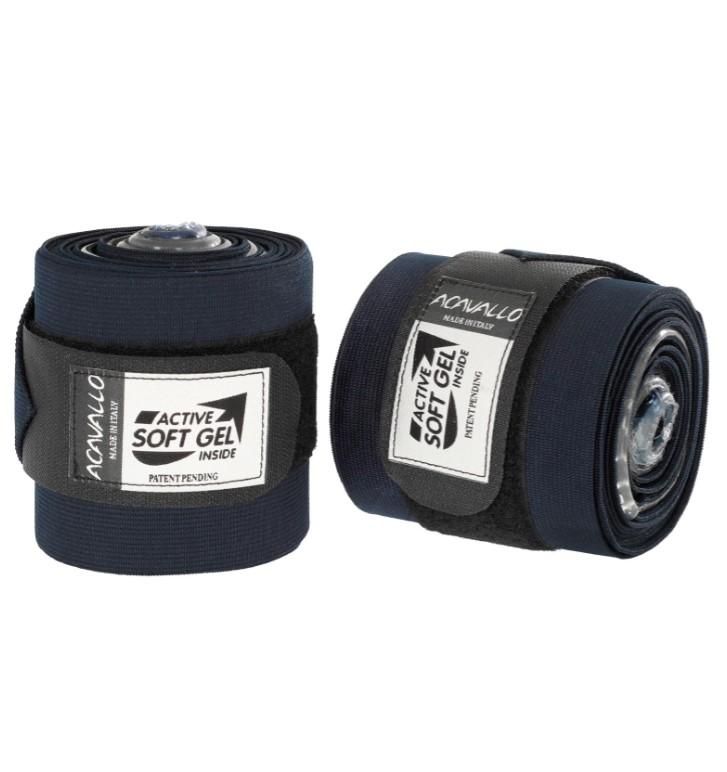 FASCE IN GEL ACAVALLO XXACA-AC704 BLUE ACAVALLO
