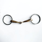 Filetto Ad Anelli Spezzato In Due Con Canna In Rame 16mm  Equine Horse 30MA-#22 RAME EQUINE HORSE 