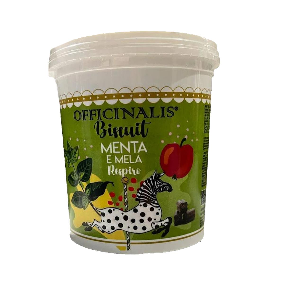 BISCOTTI 650 GR 31OFF-BISCUIT MENTA E MELA OFFICINALIS