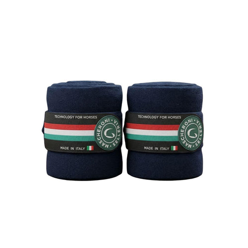 Fasce Da Lavoro In Pile Con  Mezzo Elastico Mascheroni Blu 09MAFASCEDALAVORO BLU MASCHERONI SELLERIA 