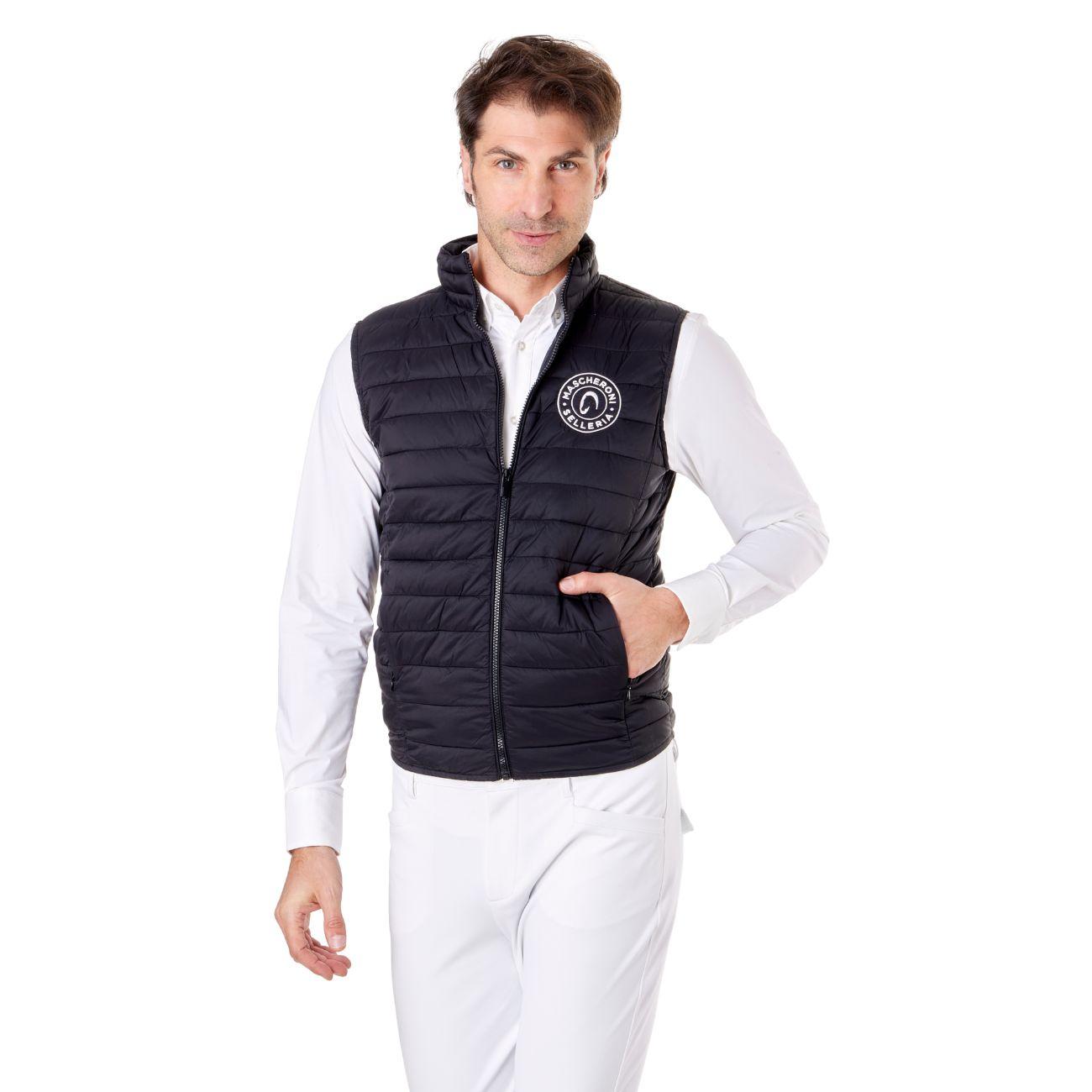 Gilet Imbottito Da Uomo Mascheroni Nero 01 NERO MASCHERONI SELLERIA 