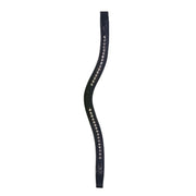 DY'ON FRONTALINO IN CUOIO CON SWAROVSKI Nero FRONTALINI 09DY-B005 BLACK WHITE DY'ON 