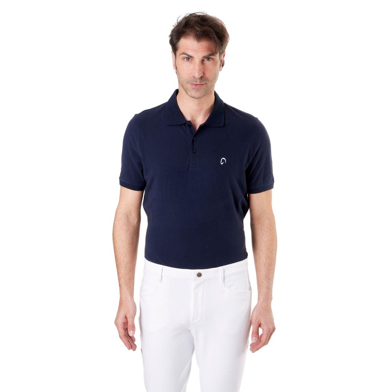 Polo Uomo A Manica Corta Mascheroni Blu MASCHERONI/HS254K BLU NAVY MASCHERONI SELLERIA 
