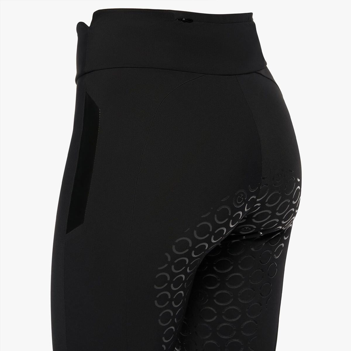 LEGGINGS DONNA JERSEY FULL GRIP CAVALLERIA TOSCANA 29CT-PAD183JE115 9999BLACK CAVALLERIA TOSCANA 
