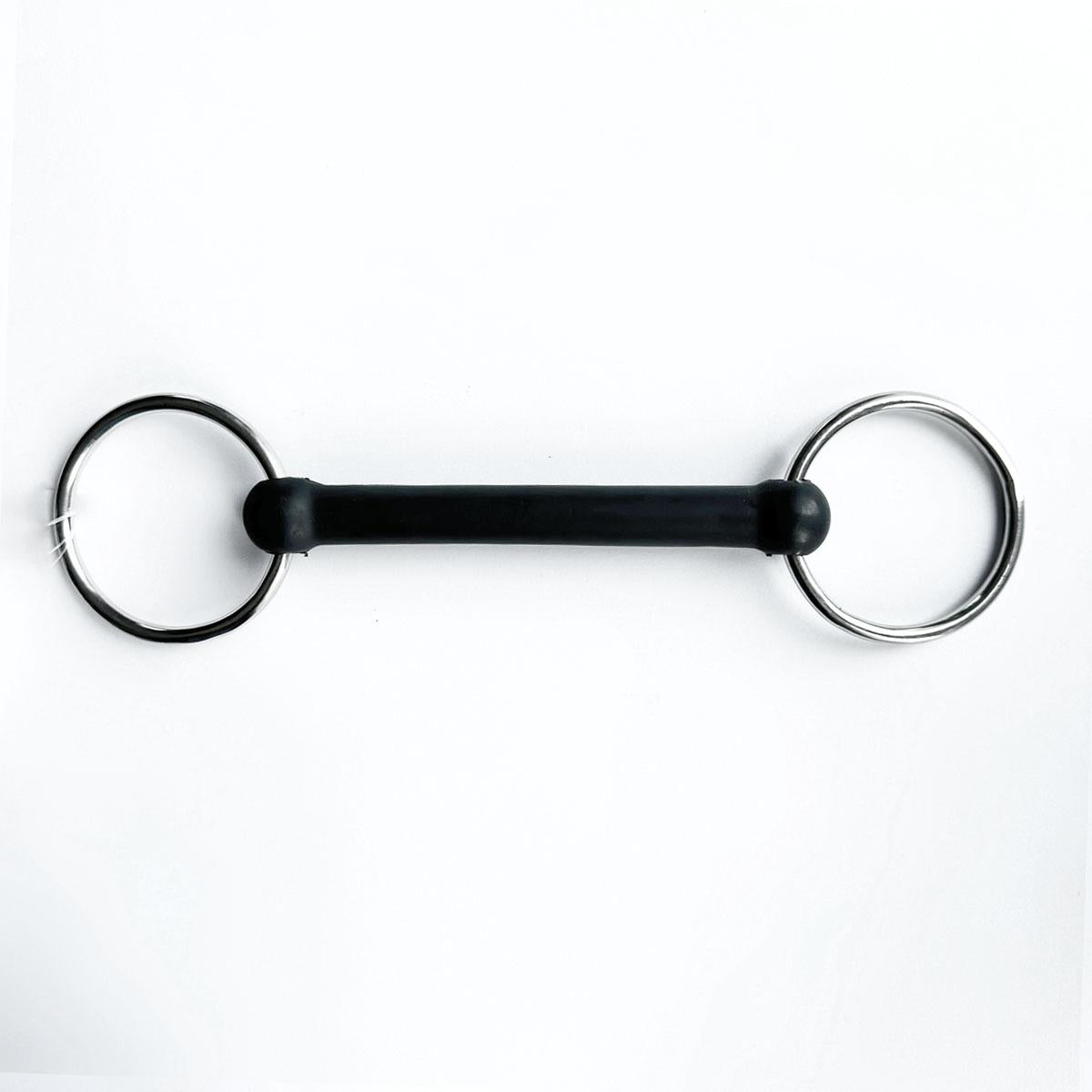 Filetto Ad Anelli Intero Con Canna In Gomma Equine Horse 30MA-#48 HARD EQUINE HORSE 