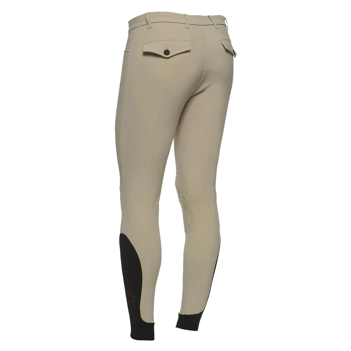 PANTALONE DA EQUITAZIONE UOMO CON GRIP AL GINOCCHIO 30CT-PAUN22JE010 1003BEIGE CAVALLERIA TOSCANA 