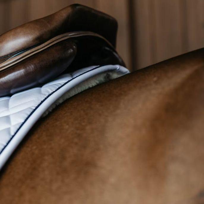 DY'ON SKIN FRIENDLY SADDLE PAD DY'ON Bianco SOTTOSELLA HO22L WHITE DY'ON 