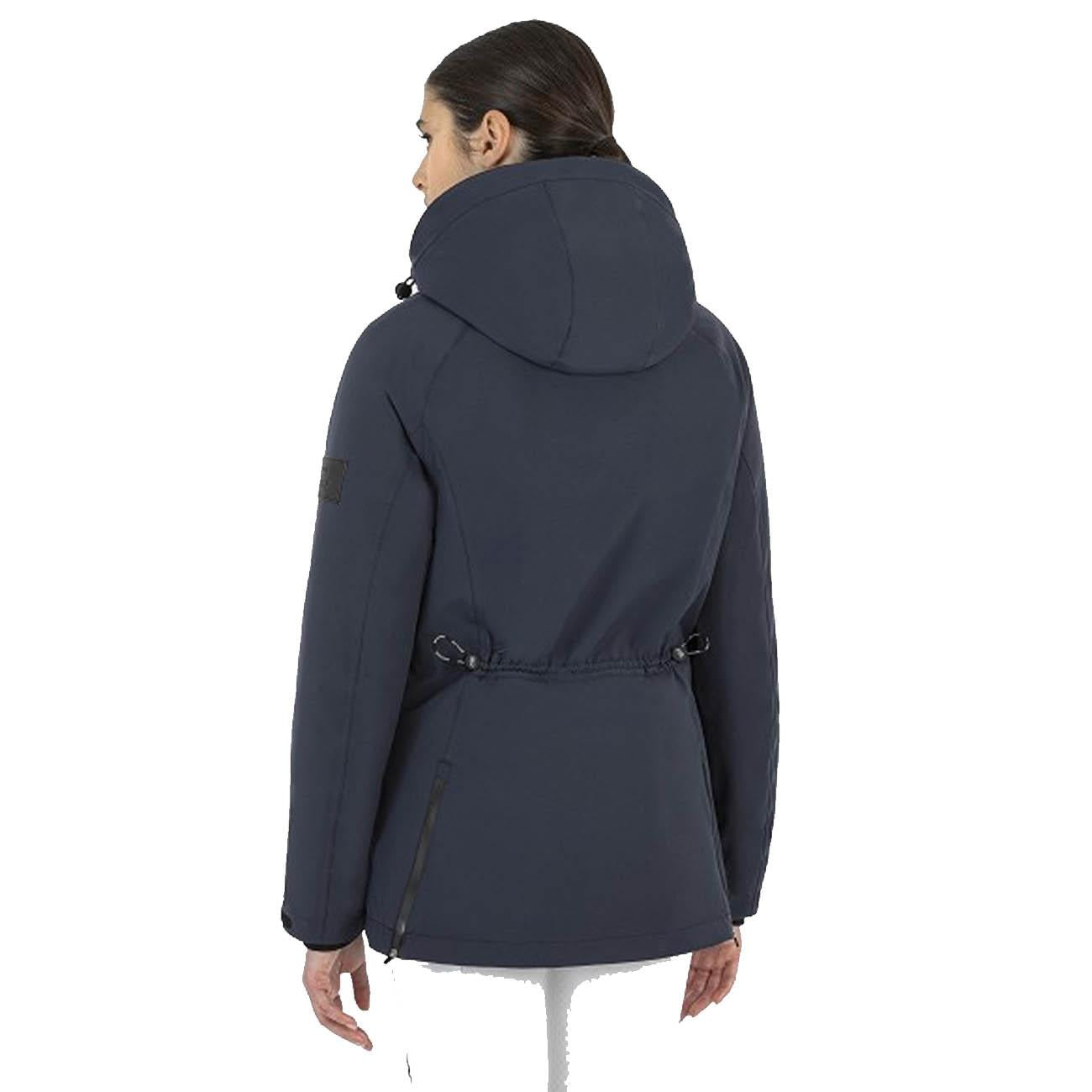 GIUBBOTTO DONNA IMBOTTITO FULL ZIP MOD.COREC 28EQ-Q10704 002NAVY EQUILINE 