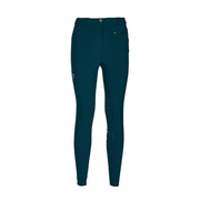PANTALONE DA EQUITAZIONE DONNA CON GRIP E TASCHE ANTERIORI 09MA-05PARIGI 313VERDE MASCHERONI SELLERIA