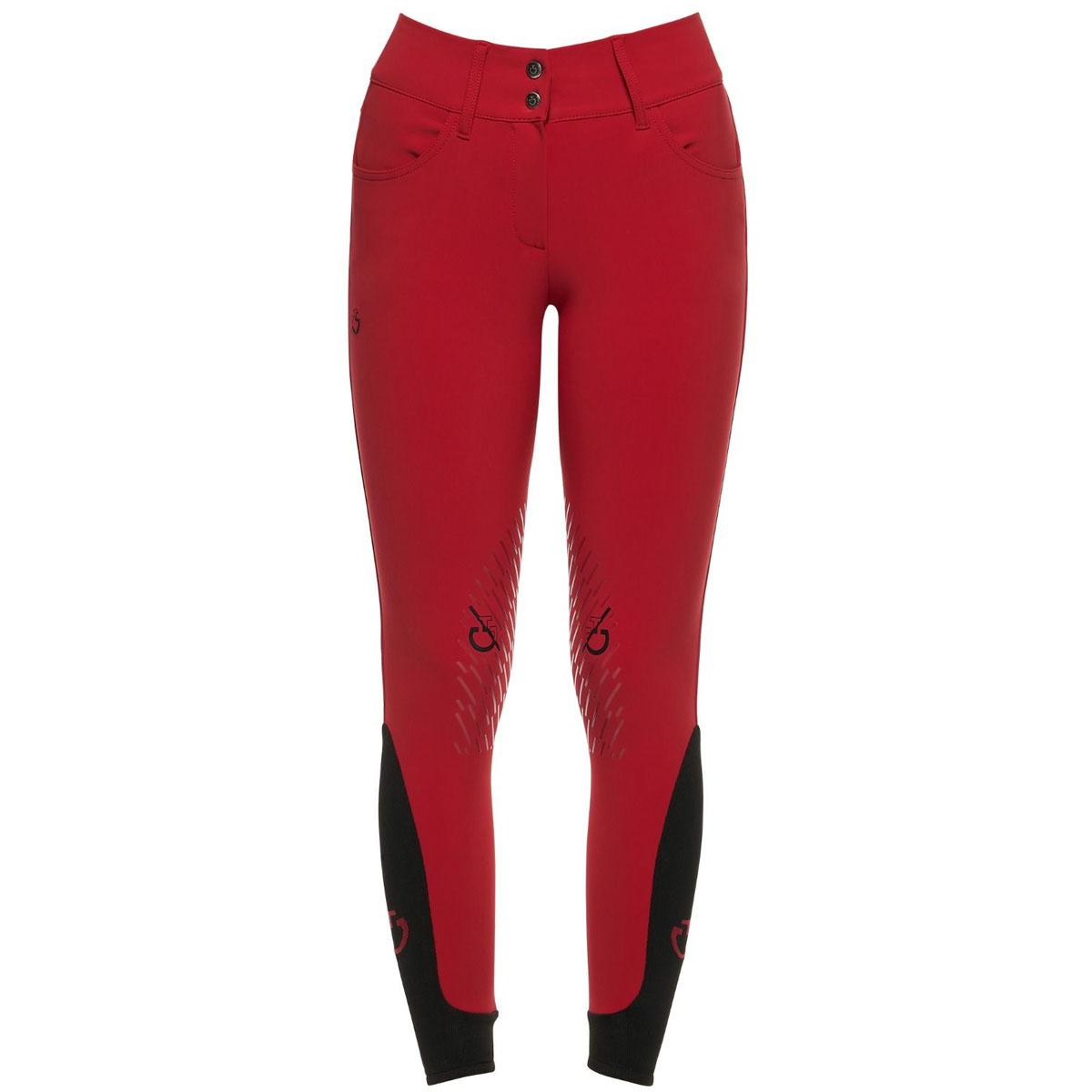 Cavalleria Toscana Pantaloni Da Equitazione 28CTPAD162JE0103600 Rosso 28CTPAD162JE010 3600RED CAVALLERIA TOSCANA 