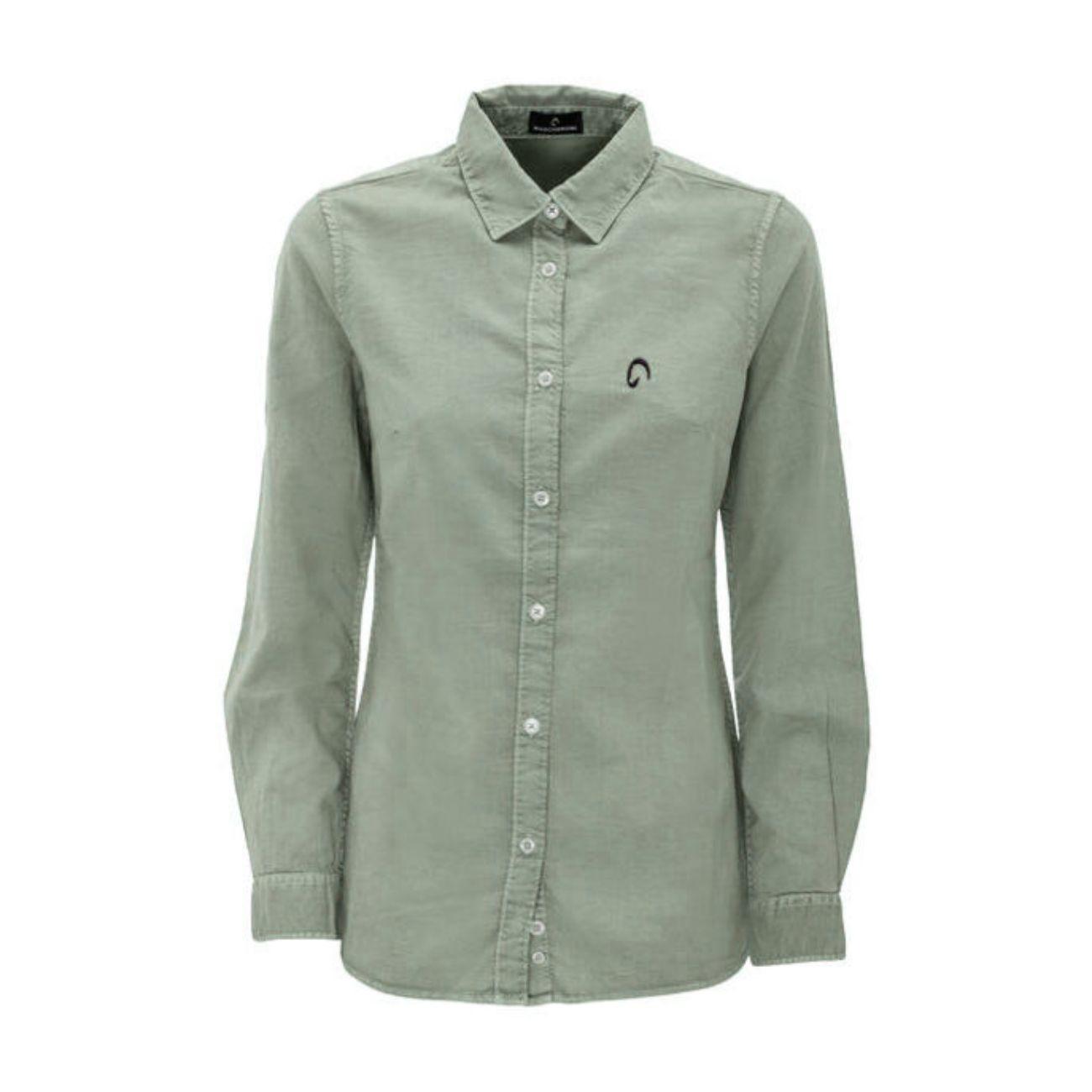 Camicia Da Donna Classica  Mascheroni Khaki MASCHERONI-NS503 KHAKI MASCHERONI SELLERIA 