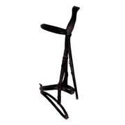 Testiera Con Capezzino Anatomico Con Ricamo Mascheroni Nero 09MA-HGE-409 BLACK MASCHERONI SELLERIA 