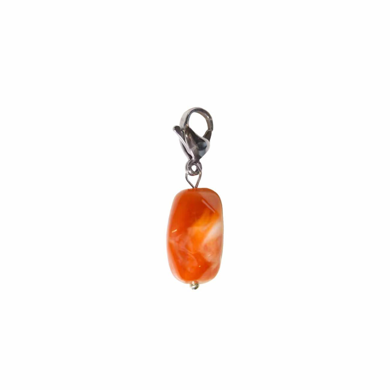 Portafortuna Lucky Charm Stone Kentucky Orange CH-2023-M 45ORANGE KENTUCKY 