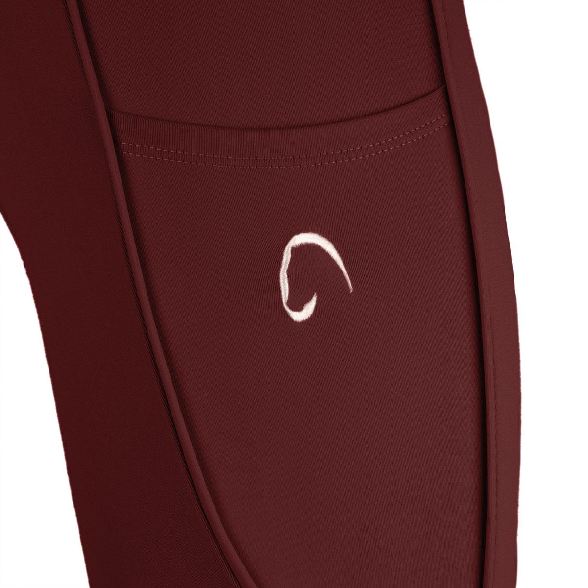 LEGGINGS DONNA FULL GRIP 30MA-LEGGINGS BORDEAUX MASCHERONI SELLERIA 