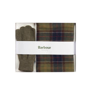 GIFT SET TARTAN SCIARPA E GUANTI 31BA-MGS0018MGS TN11 CLASSIC/OLIVE BARBOUR
