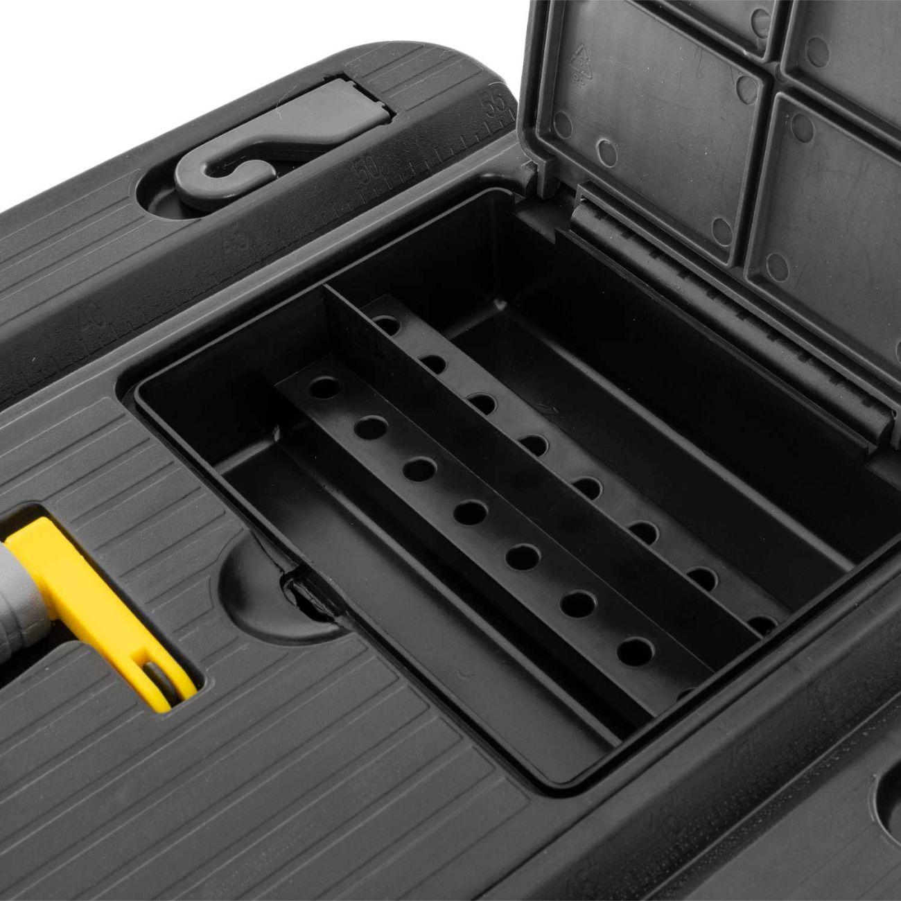Baule Trolley Medio Con Due Ruote VA00013 NERO AMAHORSE 