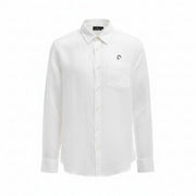 Camicia Da Uomo In Lino Mascheroni Bianco MASCHERONI-NS504 WHITE MASCHERONI SELLERIA 