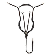 Pettorale Anatomico In Cuoio Con Martingala Removibile Equestro Marrone ETH02012 BROWN EQUESTRO 