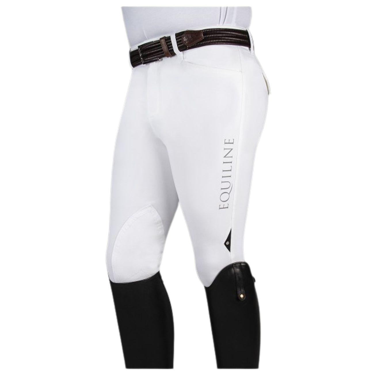 EQUILINE Pantaloni Uomo Grafton Bianco PM-EQ-N08421 001BIANCO 