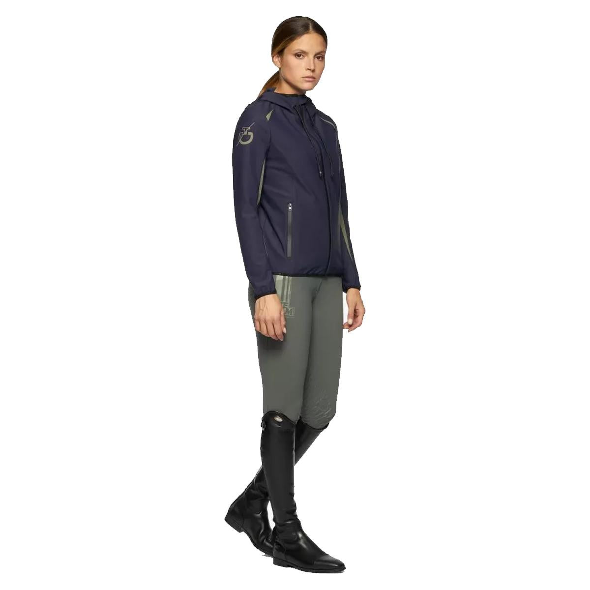 SOFTSHELL DONNA LINEA CT TEAM 09CT-GID263JE154 7E00BLU CAVALLERIA TOSCANA