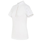 POLO DA CONCORSO DONNA MANICA CORTA 30SS-ALOISE WHITE ROSE GOLD SAMSHIELD