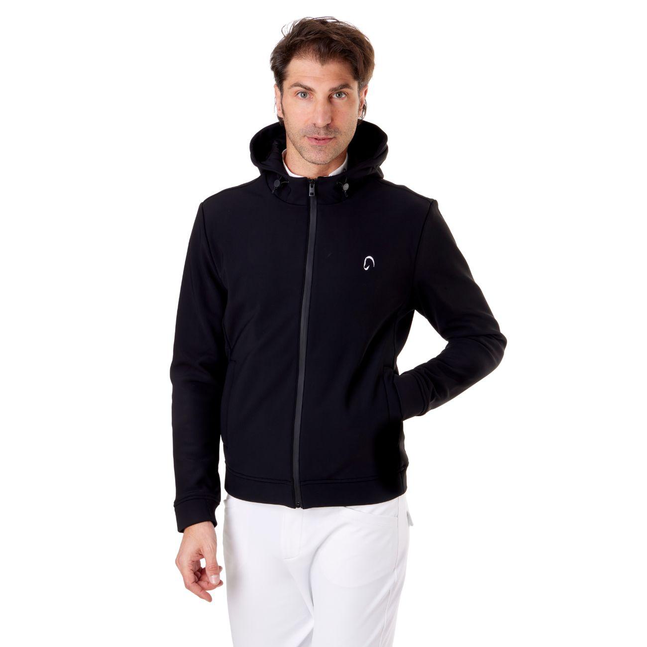 Softshell Mascheroni Uomo Leggero Estivo Nero MASUSFT02-NOPILE BLACK MASCHERONI SELLERIA 