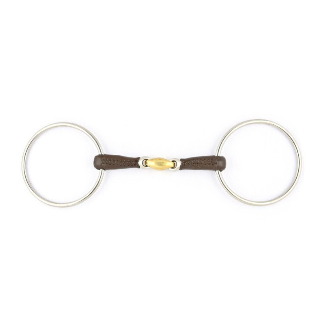 JUMP'IN FILETTO AD ANELLI SPEZZATO IN 3 RIVESTITO IN CUOIO JUMP'IN OTTONE filetti ad anelli 2C 09JU2C OTTONE JUMP'IN 