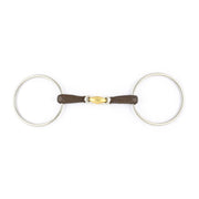 JUMP'IN FILETTO AD ANELLI SPEZZATO IN 3 RIVESTITO IN CUOIO JUMP'IN OTTONE filetti ad anelli 2C 09JU2C OTTONE JUMP'IN 