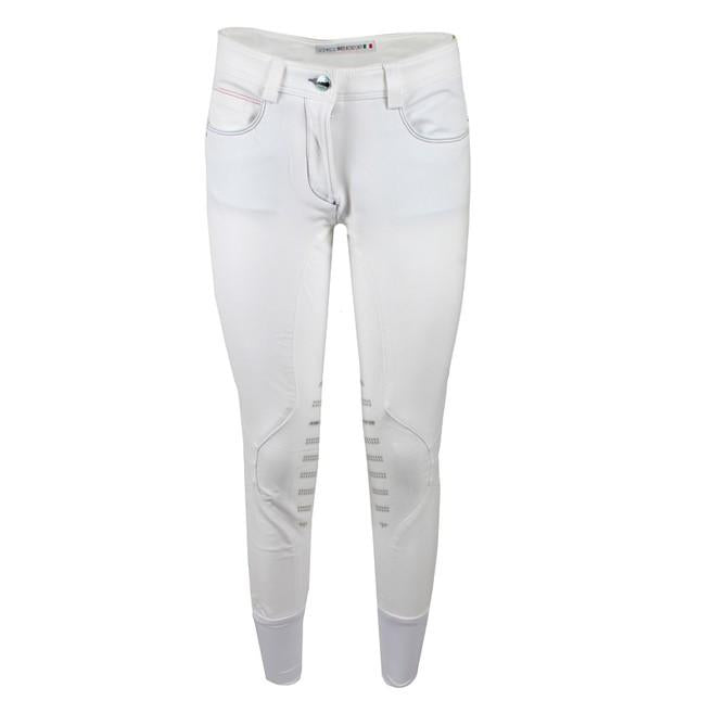 ANIMO ANIMO Nochance 02 Bianco Pantaloni Da Equitazione 10AMNOCHANCE 02BIANCO. 
