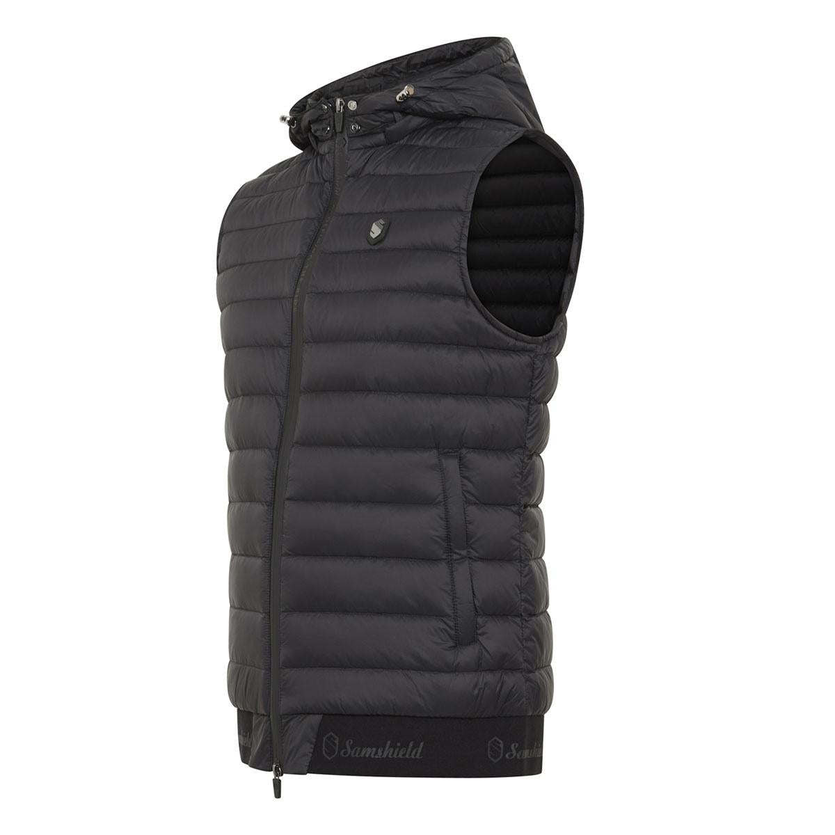 GILET UOMO MOD.AVORIAZ SAMSHIELD 29SS-AVORIAZ BLACK SAMSHIELD