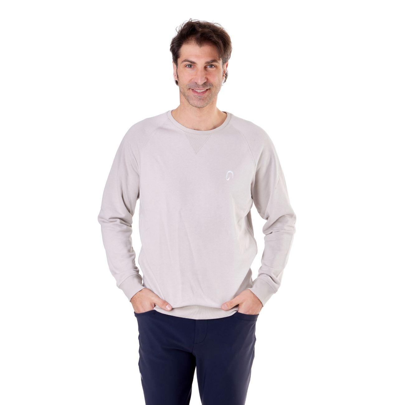 Felpa Da Uomo Girocollo Mascheroni Beige MASCHERONI-K480 CLAY MASCHERONI SELLERIA 