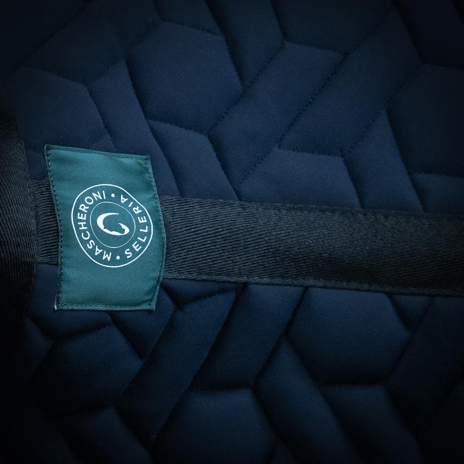 Sottosella Da Salto Mascheroni Con Cuffietta Blu SOTTOSELLA+CUFFIETTA BLU MASCHERONI SELLERIA 