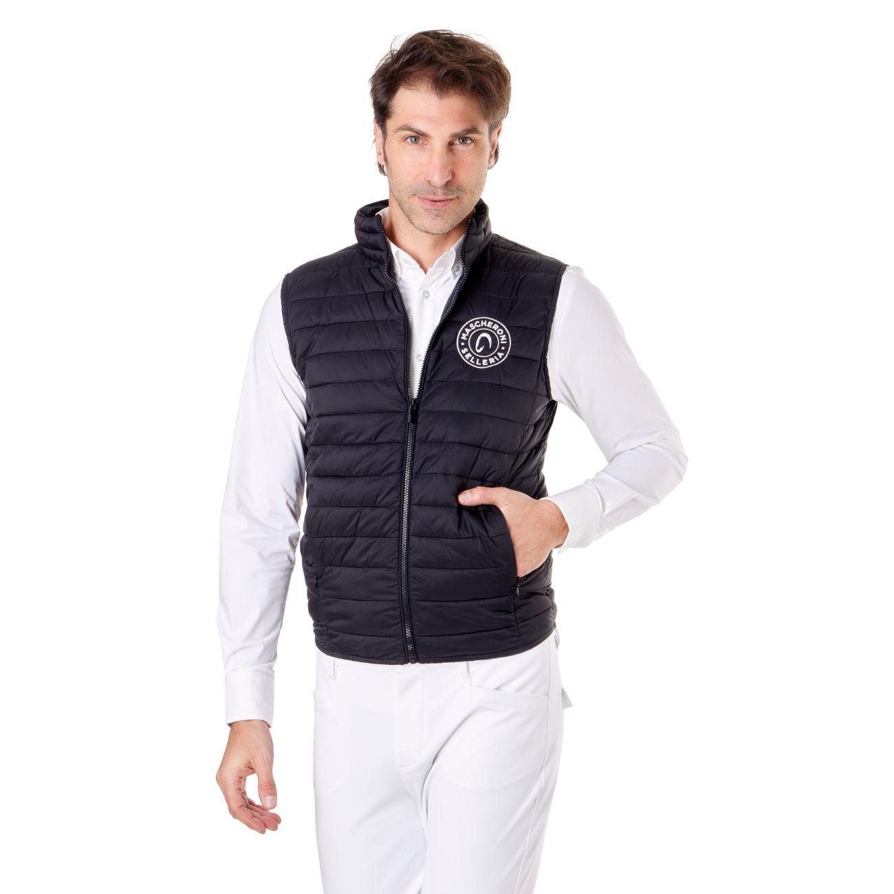 Gilet Imbottito Da Uomo Mascheroni Nero 01 NERO MASCHERONI SELLERIA 